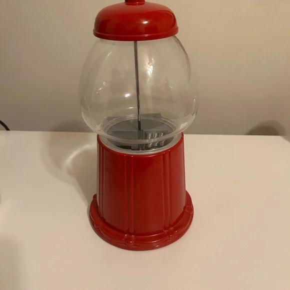 Red Gumball Machine - Picture 2 of 4